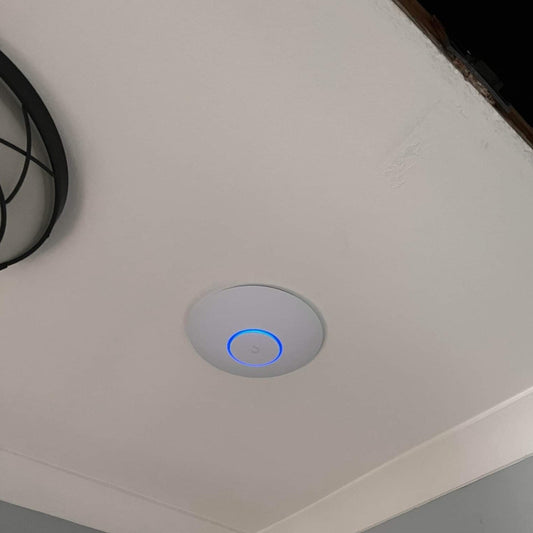 Home Wifi Installation - Unifi U6-pro installed in home